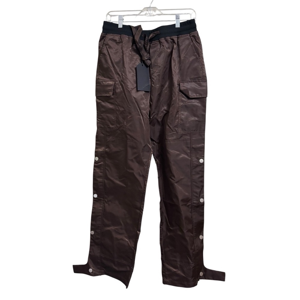 TWILLMKT PACSUN SZ LG BROWN Snap Zipper II Cargo Pants - Picture 4 of 5